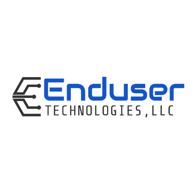 Enduser Technologies, LLC Logo Square White Backgroud